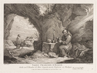 KG 13281
<br/>
Sint Franciscus van Assisi
<br/>
<em>Lebas, Jacques Philippe (1707-1783)</em>